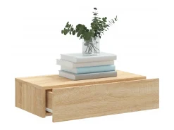 Mueble TV con luces LED roble Sonoma 60x35x15,5 cm YOE69497