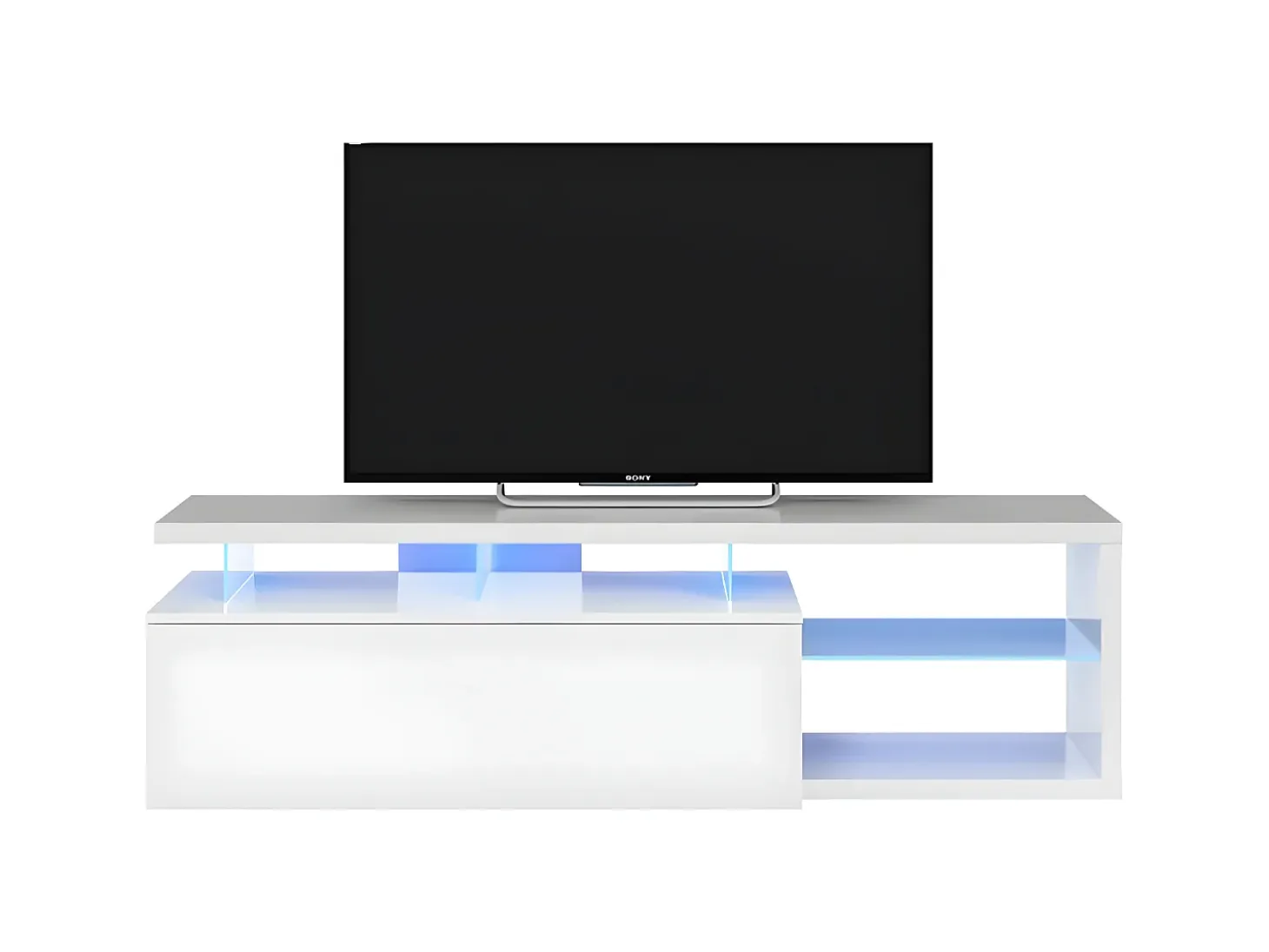 Mueble TV con luces Led Tech