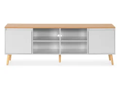 Mueble Tv Desi 2 puertas color Blanco
