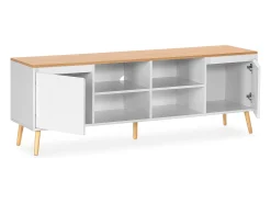 Mueble Tv Desi 2 puertas color Blanco