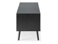 Mueble TV Lluvia 3 puertas color Negro
