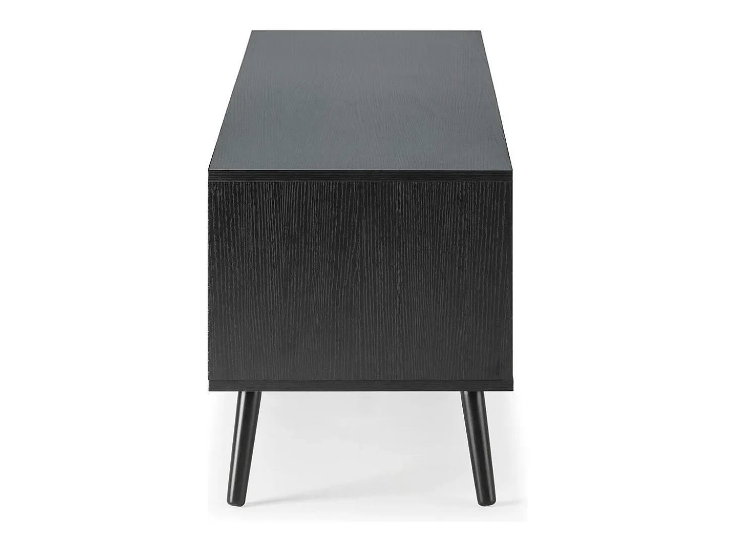 Mueble TV Lluvia 3 puertas color Negro