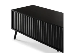 Mueble TV Lluvia 3 puertas color Negro