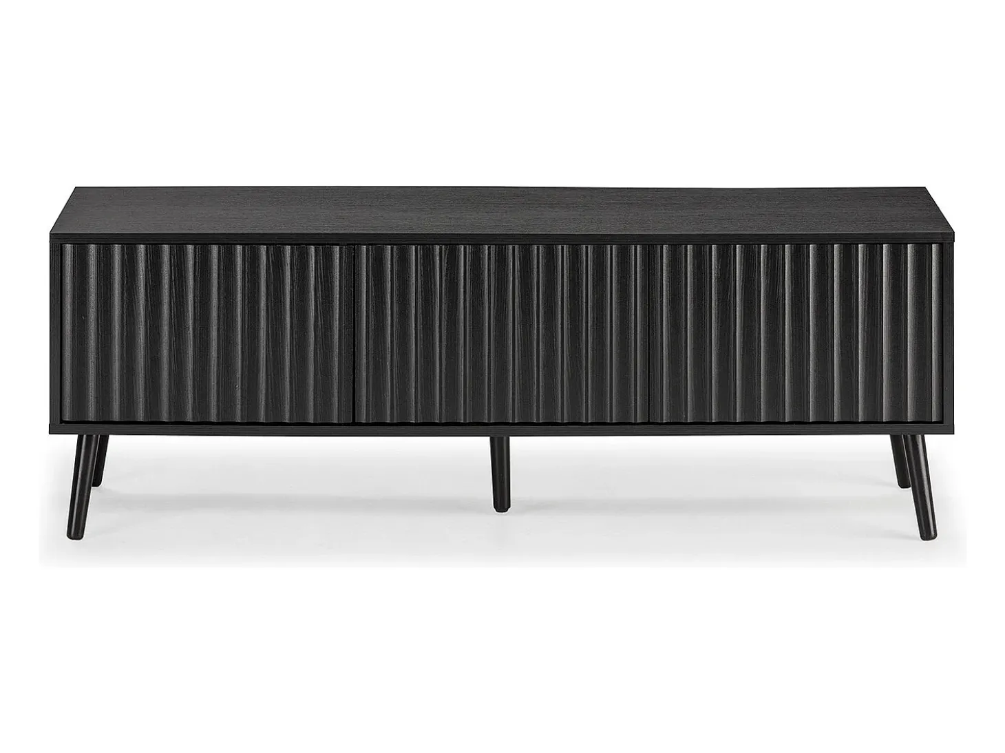 Mueble TV Lluvia 3 puertas color Negro