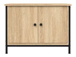 Mueble TV madera contrachapada roble Sonoma 60x35x45 cm YOE14223