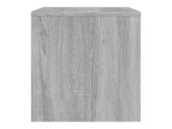 Mueble TV madera de ingeniería gris Sonoma 80x40x40 cm YOE91958