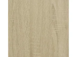 Mueble TV metal y madera ingeniería roble Sonoma 61x40x46 cm