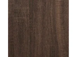 Mueble TV metal y madera ingeniería marrón roble 61x40x46 cm