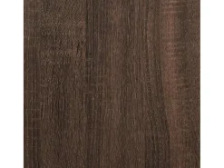 Mueble TV metal y madera ingeniería marrón roble 80x34,5x40 cm