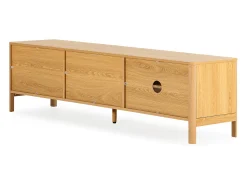 Mueble Tv Nassau 2 puertas efecto Roble