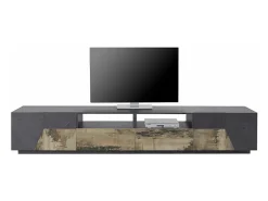 Mueble TV salón cocina 260x43cm diseño moderno More Report