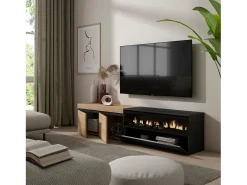 Mueble TV, Televisión, 200x35x45cm, Para TV hasta 80