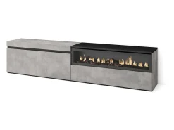 Mueble TV, Televisión, 200x35x45cm, Para TV hasta 80