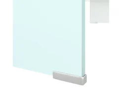 Mueble TV/Elevador de monitor cristal verde 80x30x13 cm YOE93482
