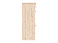 Mueble zapatero ALTA madera maciza de pino 77x35x96 cm ES963623