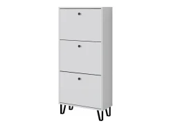 Mueble zapatero blanco 130x26x60 siri