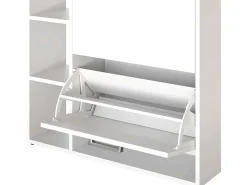 Mueble zapatero blanco 80x25x90 orlando
