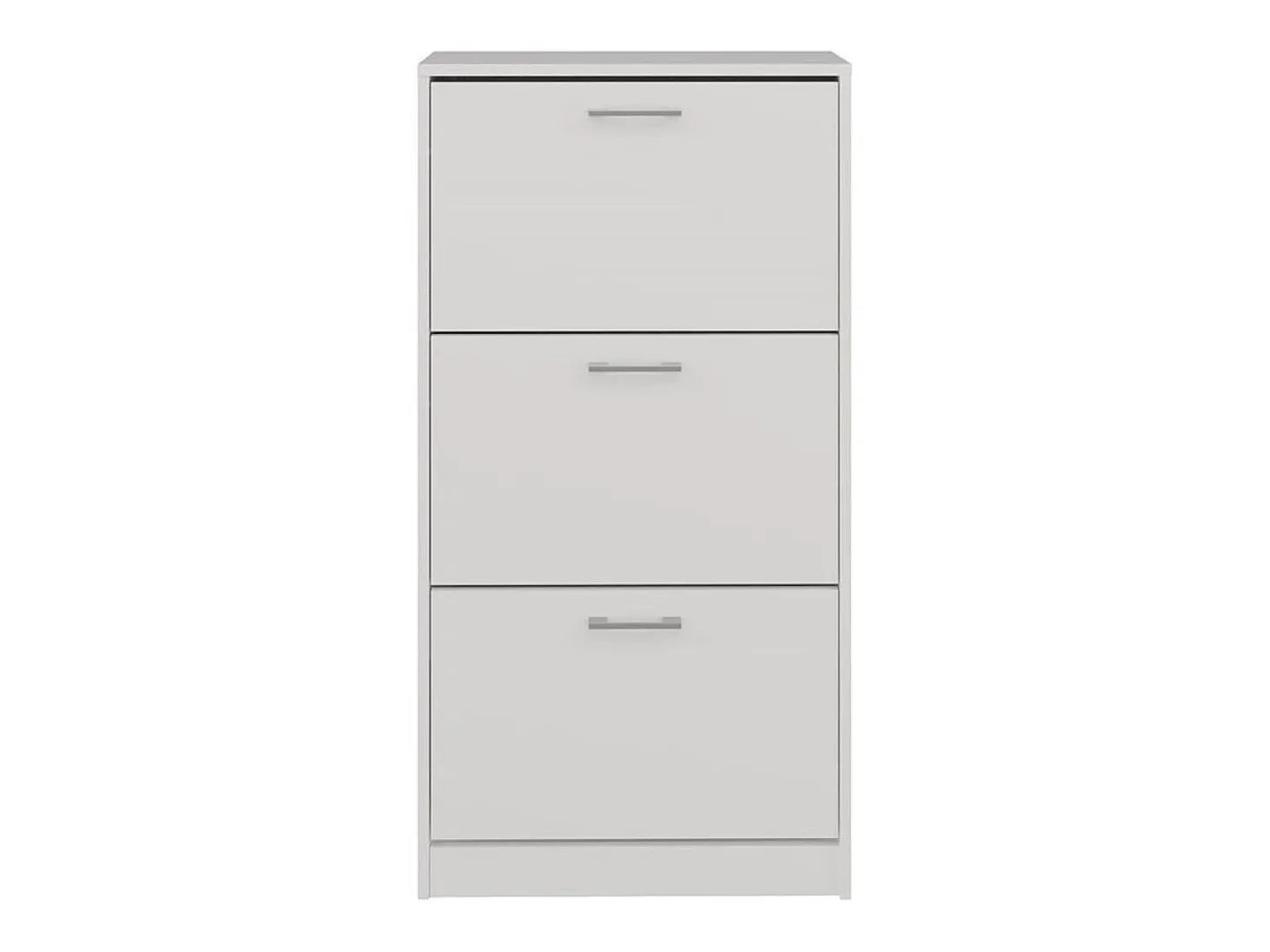 Mueble Zapatero Color Blanco 116x60x28 cm – 3 Puertas Abatibles – Ideal para Entrada o Dormitorio