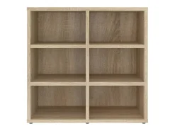 Mueble zapatero color roble Sonoma 52,5x30x50 cm ES493505