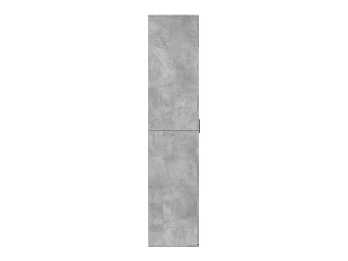 Mueble zapatero contrachapada gris hormigón 80x39x178 cm ES889463