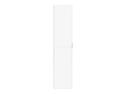 Mueble zapatero de madera de ingeniería blanco 80x39x178 cm ES229531