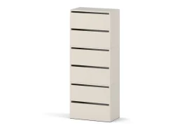 Mueble Zapatero Estrecho Cachemira 60x36x150cm – Estantería para 15 pares, Almacenamiento para la Entrada