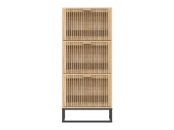 Mueble zapatero madera contrachapada 52x25x120 cm ES323970