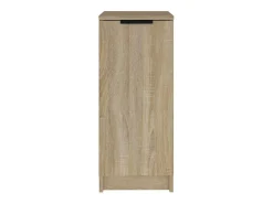 Mueble zapatero madera contrachapada roble sonoma 30x35x70 cm ES340885