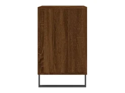 Mueble zapatero madera contrachapada roble marrón 102x36x60 cm ES301280