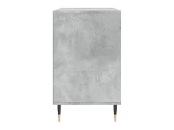 Mueble zapatero madera contrachapada gris hormigón 102x36x60 cm ES440734