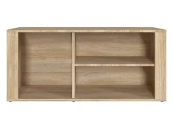 Mueble zapatero madera contrachapada roble Sonoma 100x35x45 cm ES157403