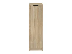 Mueble zapatero madera contrachapada roble Sonoma 30x35x100 cm ES688714