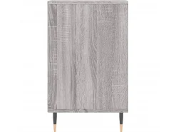 Mueble zapatero madera contrachapada gris Sonoma 102x36x60 cm ES415307