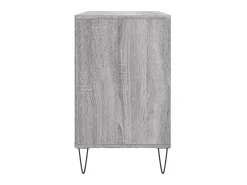 Mueble zapatero madera contrachapada gris Sonoma 102x36x60 cm ES984865