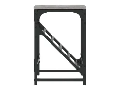 Mueble zapatero madera de ingeniería gris Sonoma 60x30x45 cm ES789472