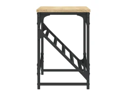 Mueble zapatero madera de ingeniería roble Sonoma 90x30x45 cm ES403204