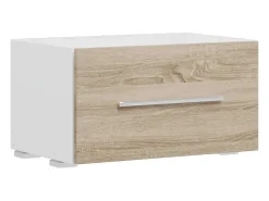 Muebles de TV 5 piezas con iluminación LED roble sonoma