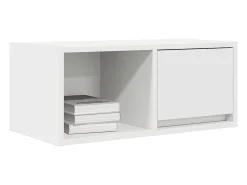 Muebles de TV 2 uds Blanco 60x31x25,5 cm Madera de ingeniería