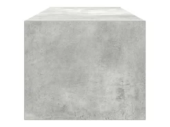 Muebles de TV 2 uds gris hormigón 100x31x25,5 cm
