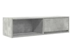 Muebles de TV 2 uds gris hormigón 100x31x25,5 cm