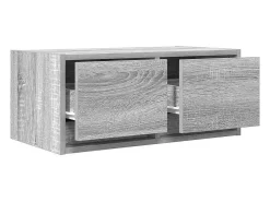 Muebles de TV 2 uds madera ingeniería gris Sonoma 60x31x25,5 cm