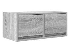 Muebles de TV 2 uds madera ingeniería gris Sonoma 60x31x25,5 cm