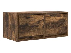 Muebles de TV 2 uds madera ingeniería color roble 60x31x25,5 cm