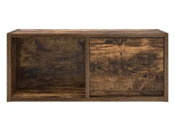 Muebles de TV 2 uds madera ingeniería color roble 60x31x25,5 cm
