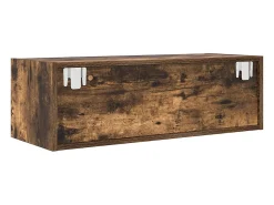 Muebles de TV 2 uds madera ingeniería color roble 80x31x25,5 cm
