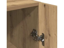Muebles de TV 2 uds madera roble artisan 30,5x30x90 cm