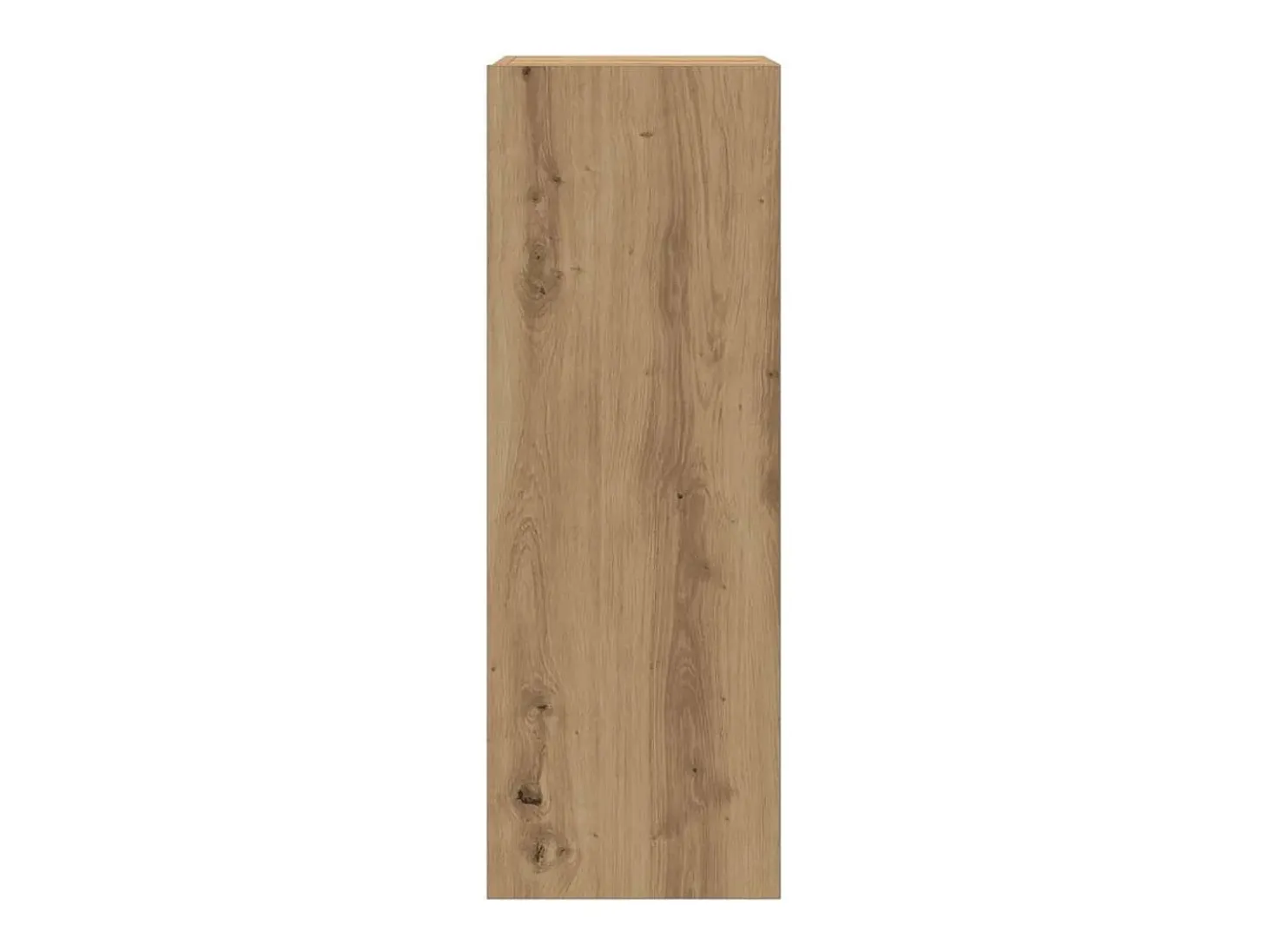Muebles de TV 2 uds madera roble artisan 30,5x30x90 cm