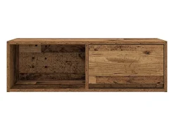 Muebles de TV 2 uds 80x31x25,5 cm Madera ingeniería envejecida