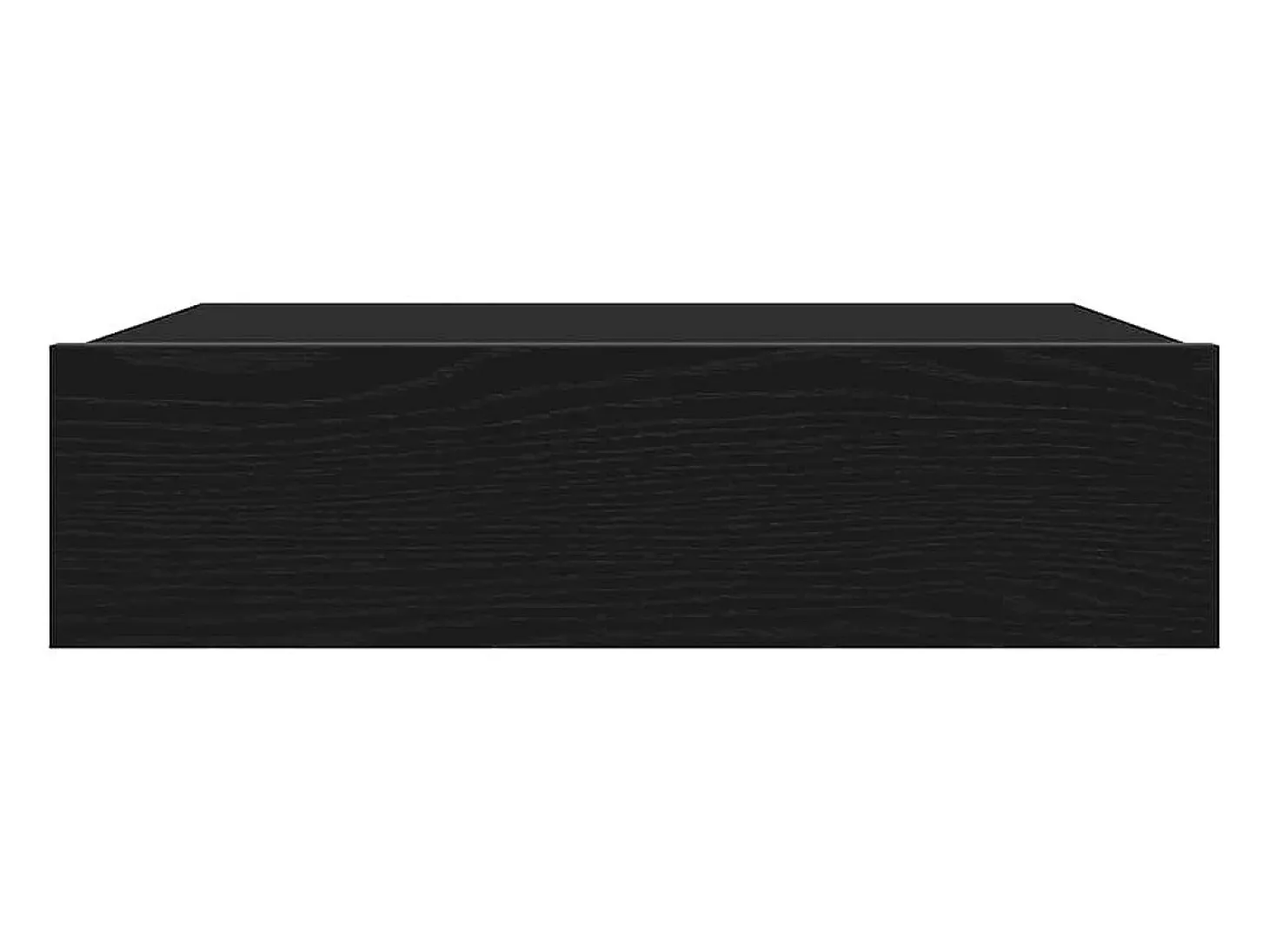 Muebles de TV con luces LED (2 unidades), roble negro, 60 x 35 x 15,5 cm