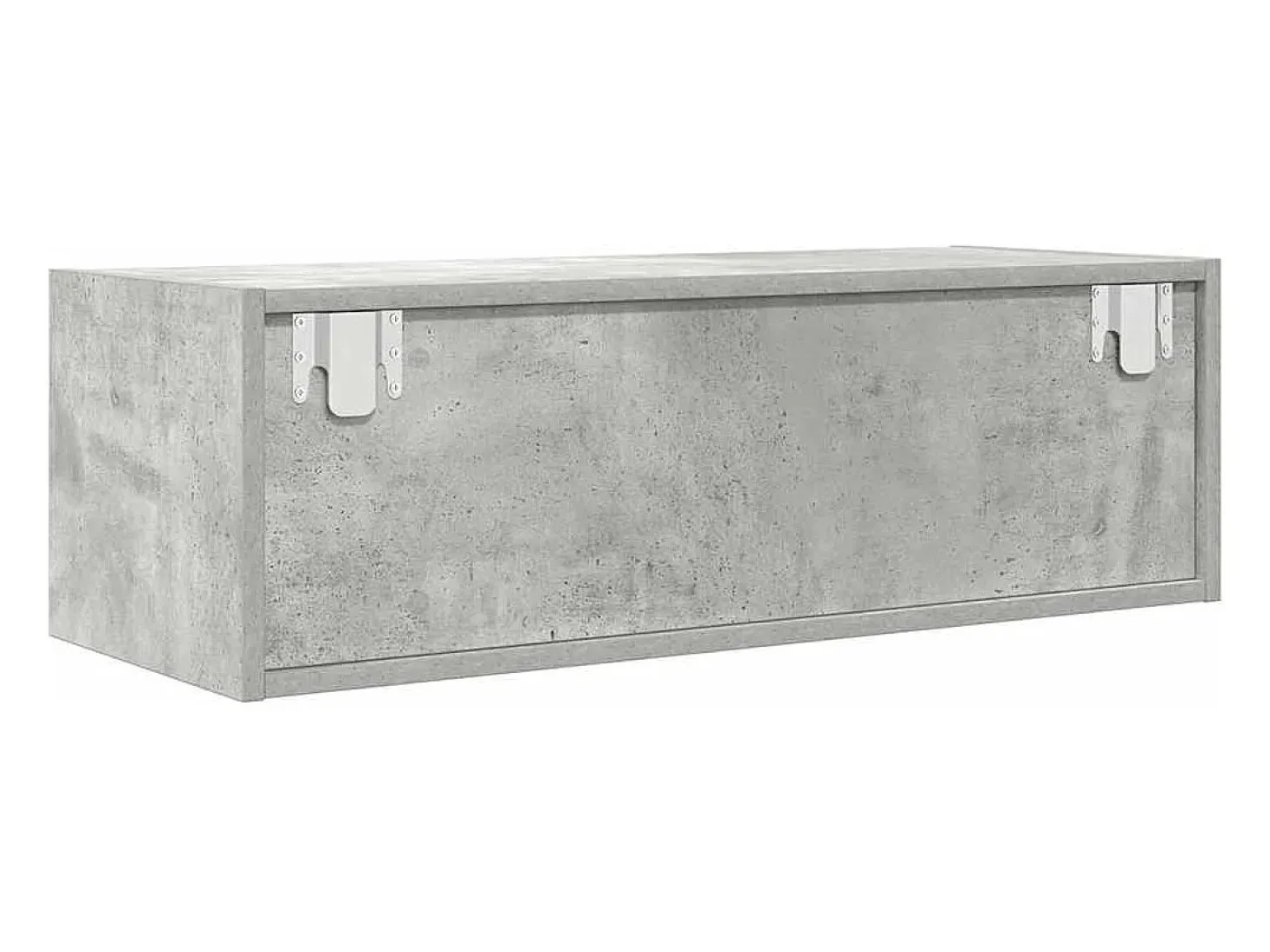 Muebles de TV 2uds madera ingeniería gris hormigón 80x31x25,5cm